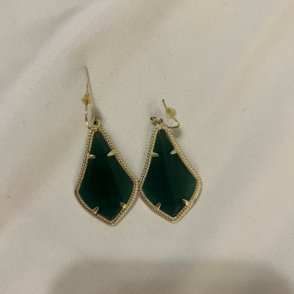 Kendra scott Alex gold drop earrings